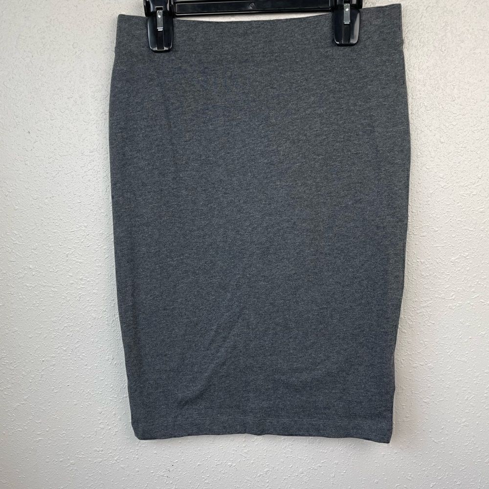 NWT Gap Gray Midi Skirt Size M